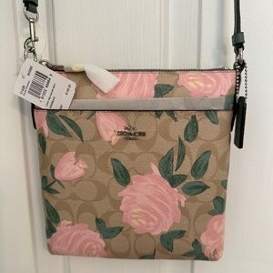 Coach Floral Crossbody Purse